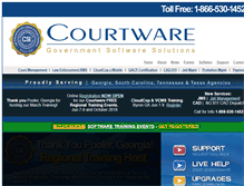 Tablet Screenshot of courtwaresolutions.com
